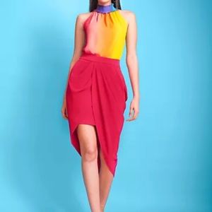 New York and Company draped skirt